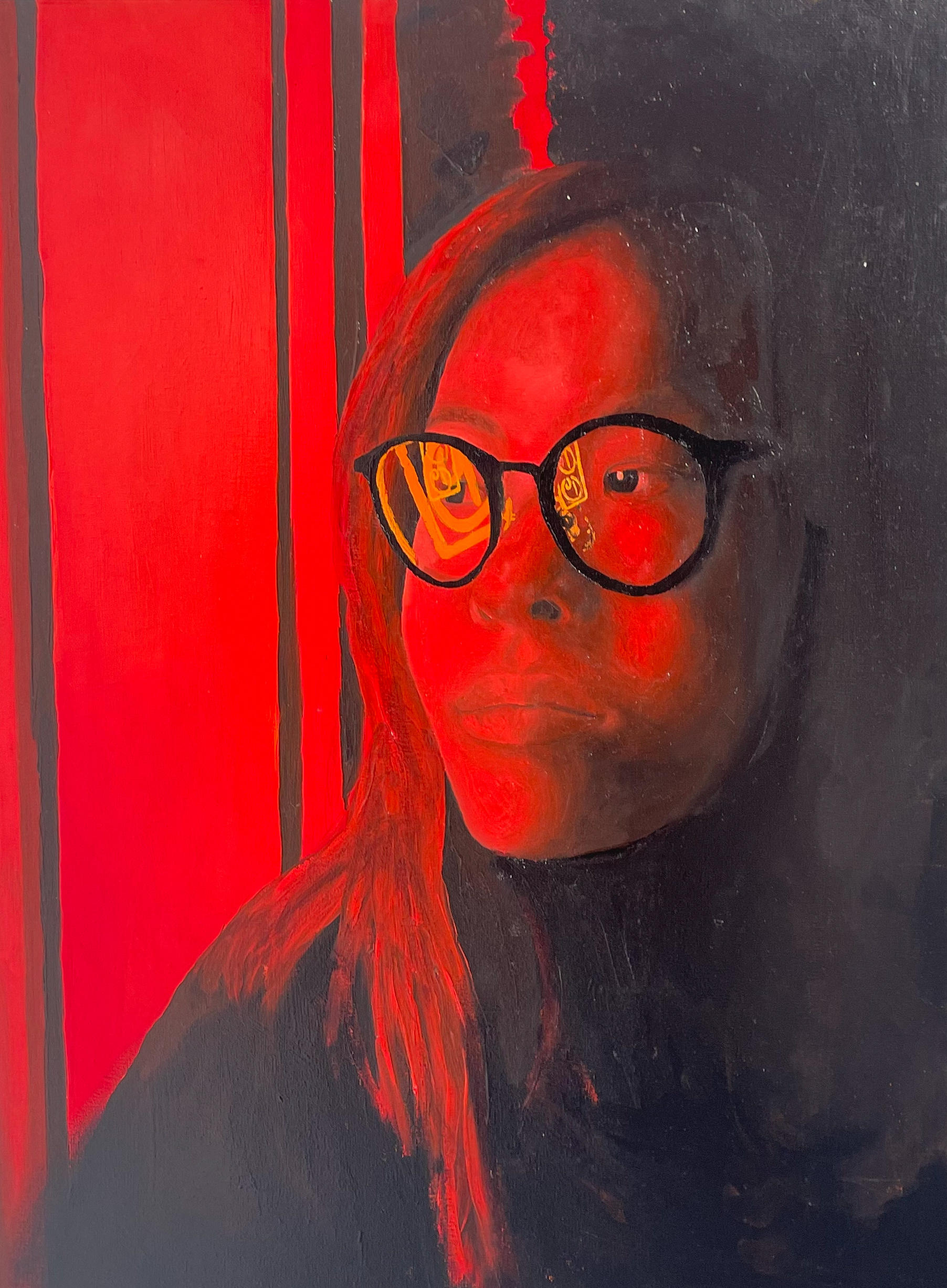 Oil on canvas, 12in x 12in