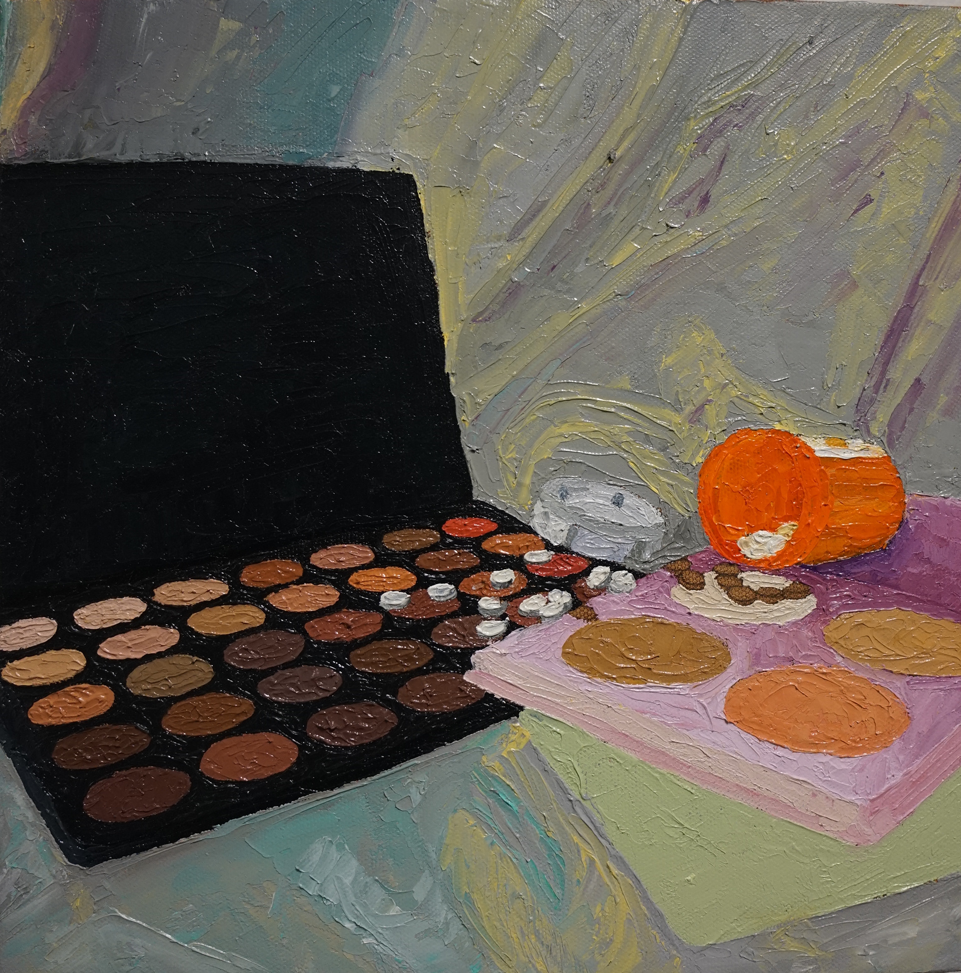 Oil on canvas, 12in x 12in