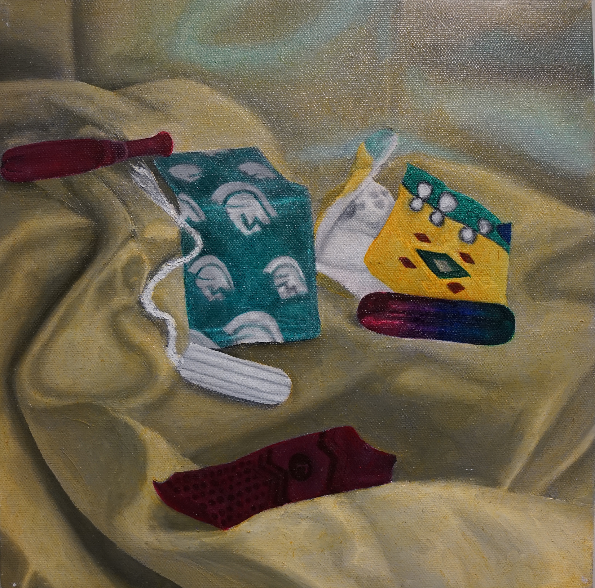 Oil on canvas, 12in x 12in