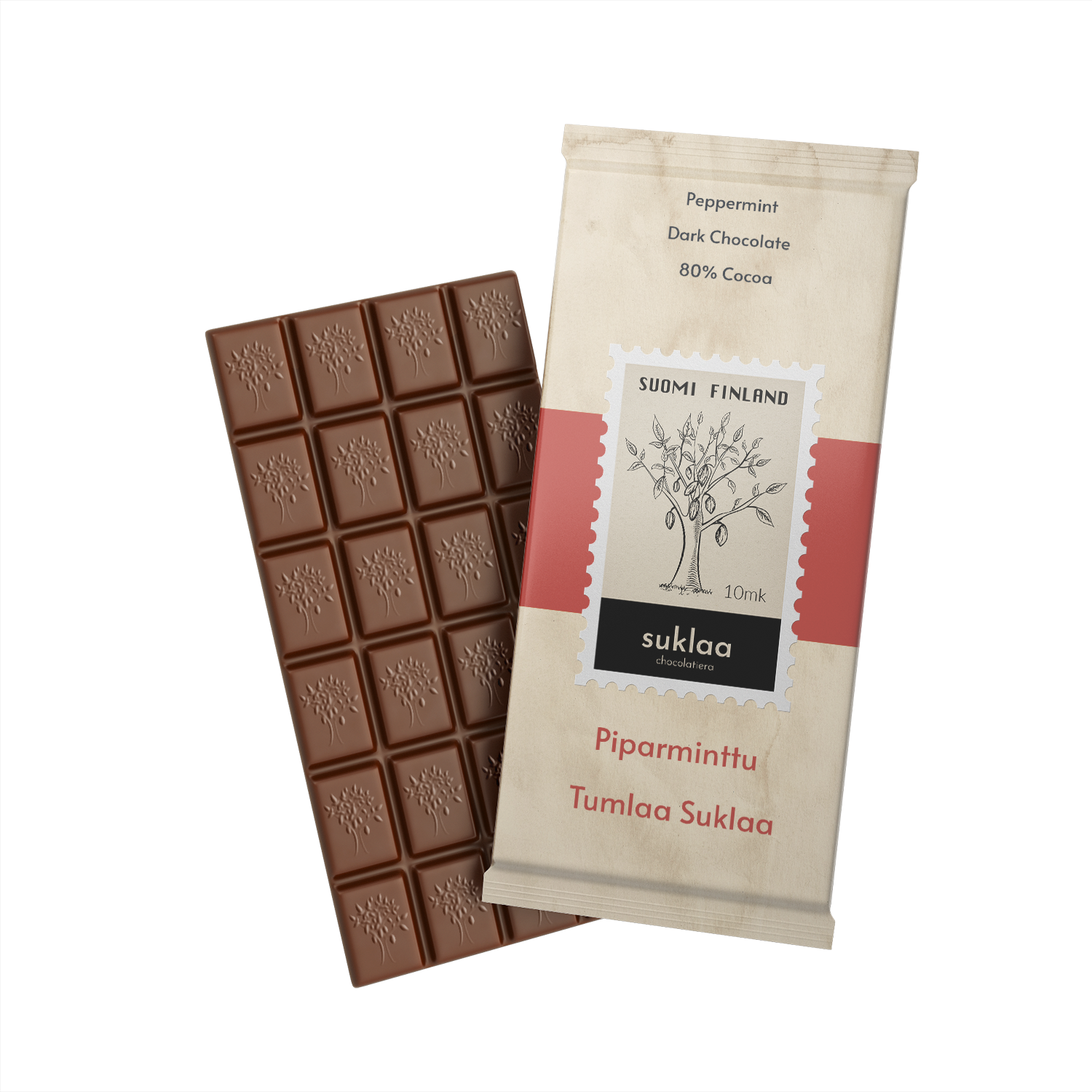 Piparminttu - Peppermint Dark Chocolate