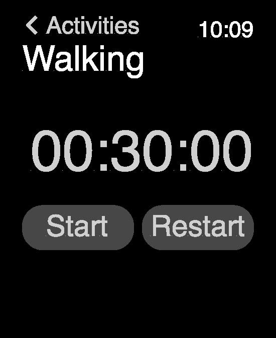Stopwatch Wireframe