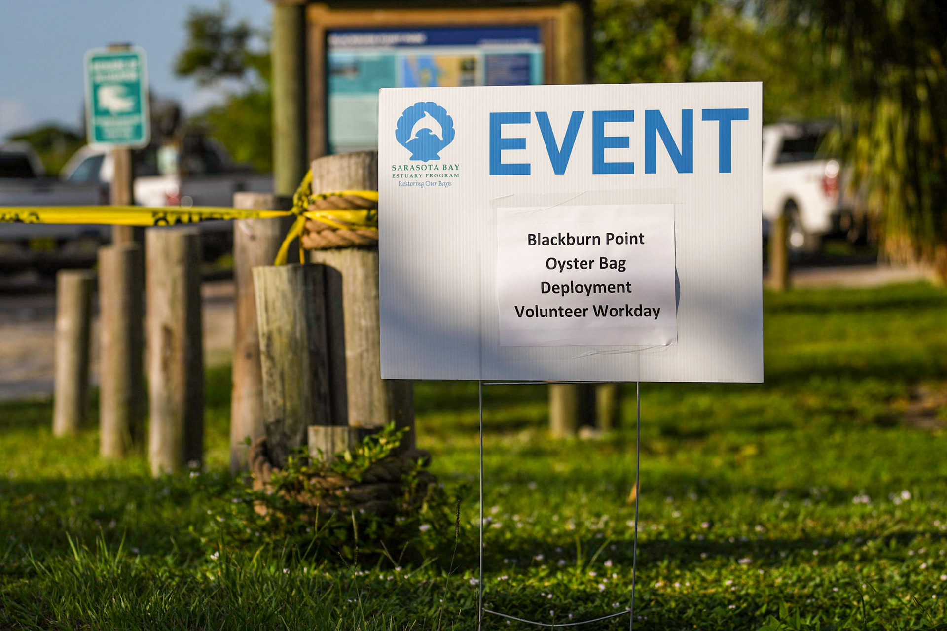 Blackburn Point Oyster Bag Deployment