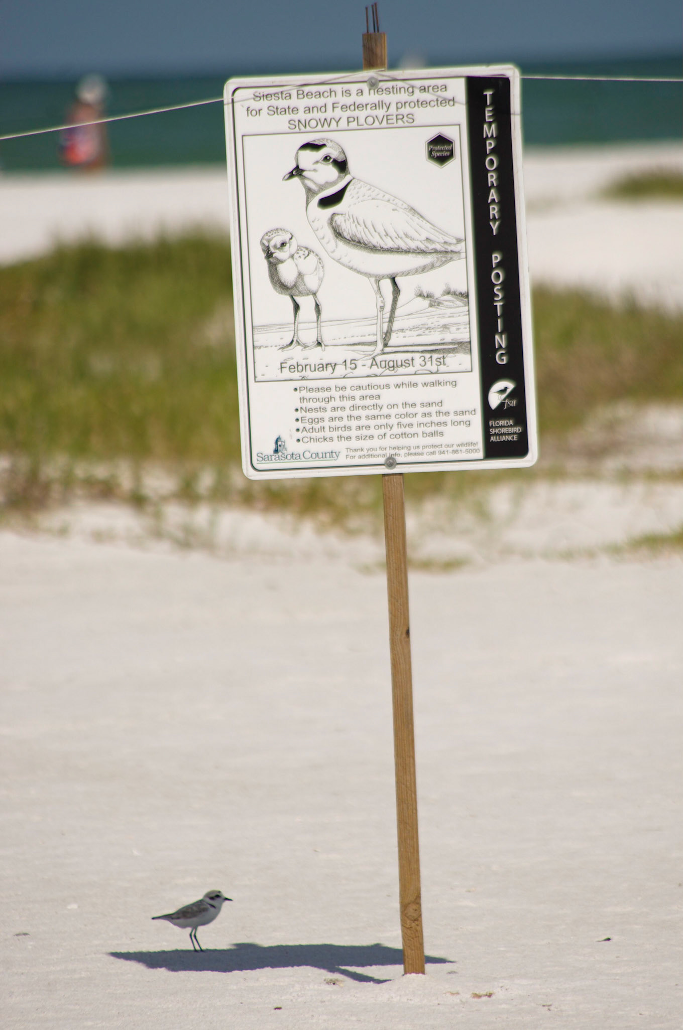 Please respect Enclosure Signs!
