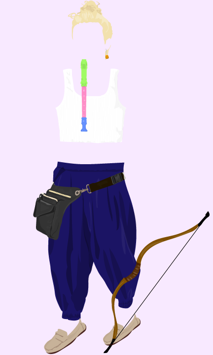 Outfit design for one of my original characters (Freddie)