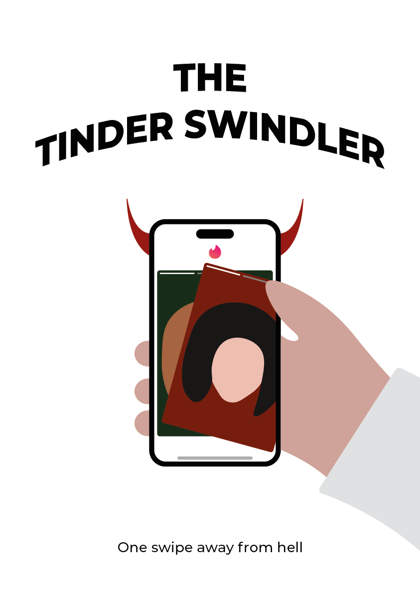Film : The Tinder Swindler // Mon idée : Représenter le mal au travers du téléphone