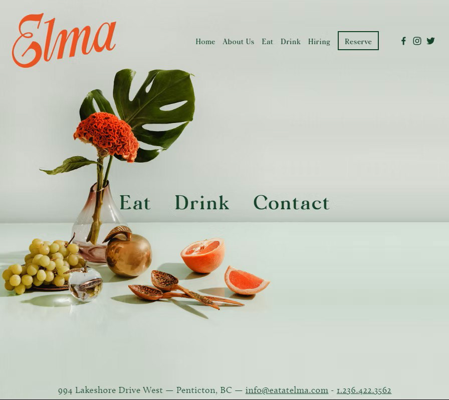 Restaurant web design in Luxembourg