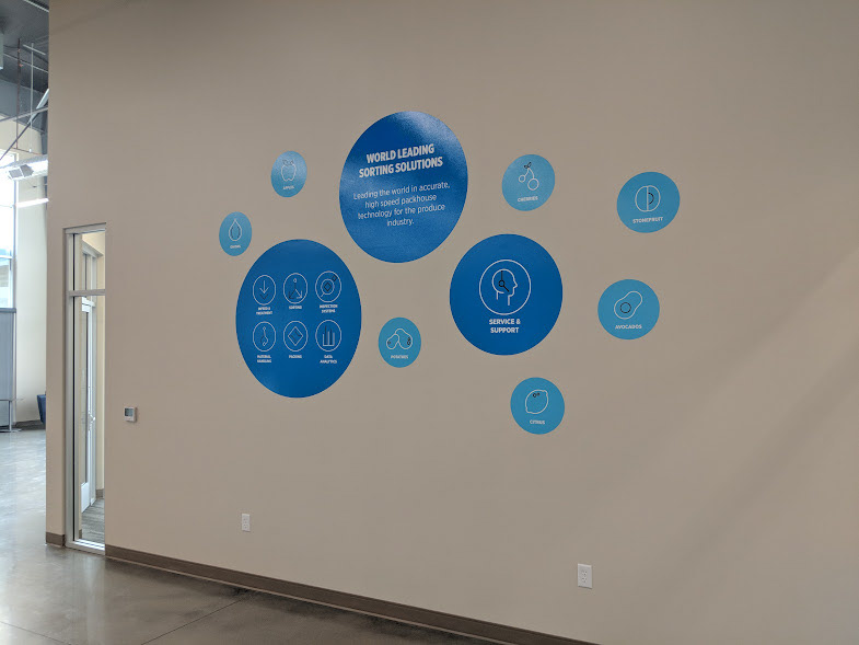 Wall Decal Installation for 2Market - Visalia