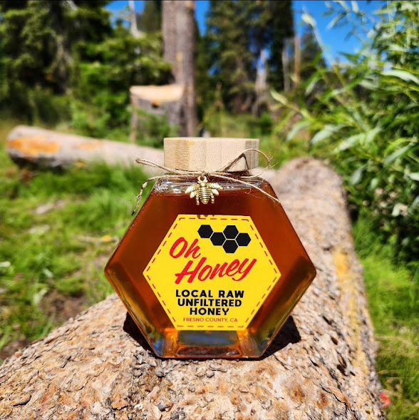 Packaging for Oh Honey - Fresno, Ca