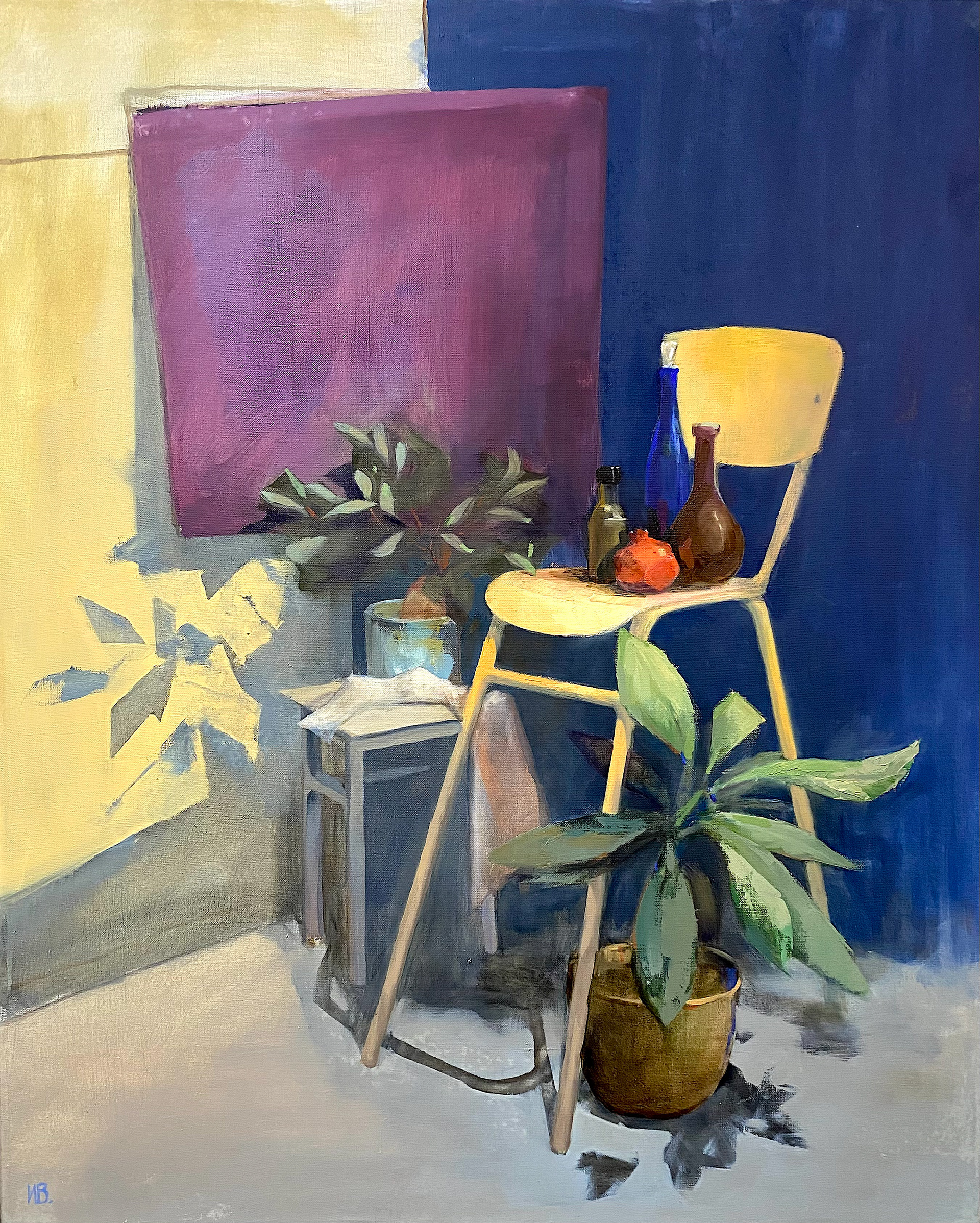Untitled, oil on canvas, 80 × 100 cm, 2022.