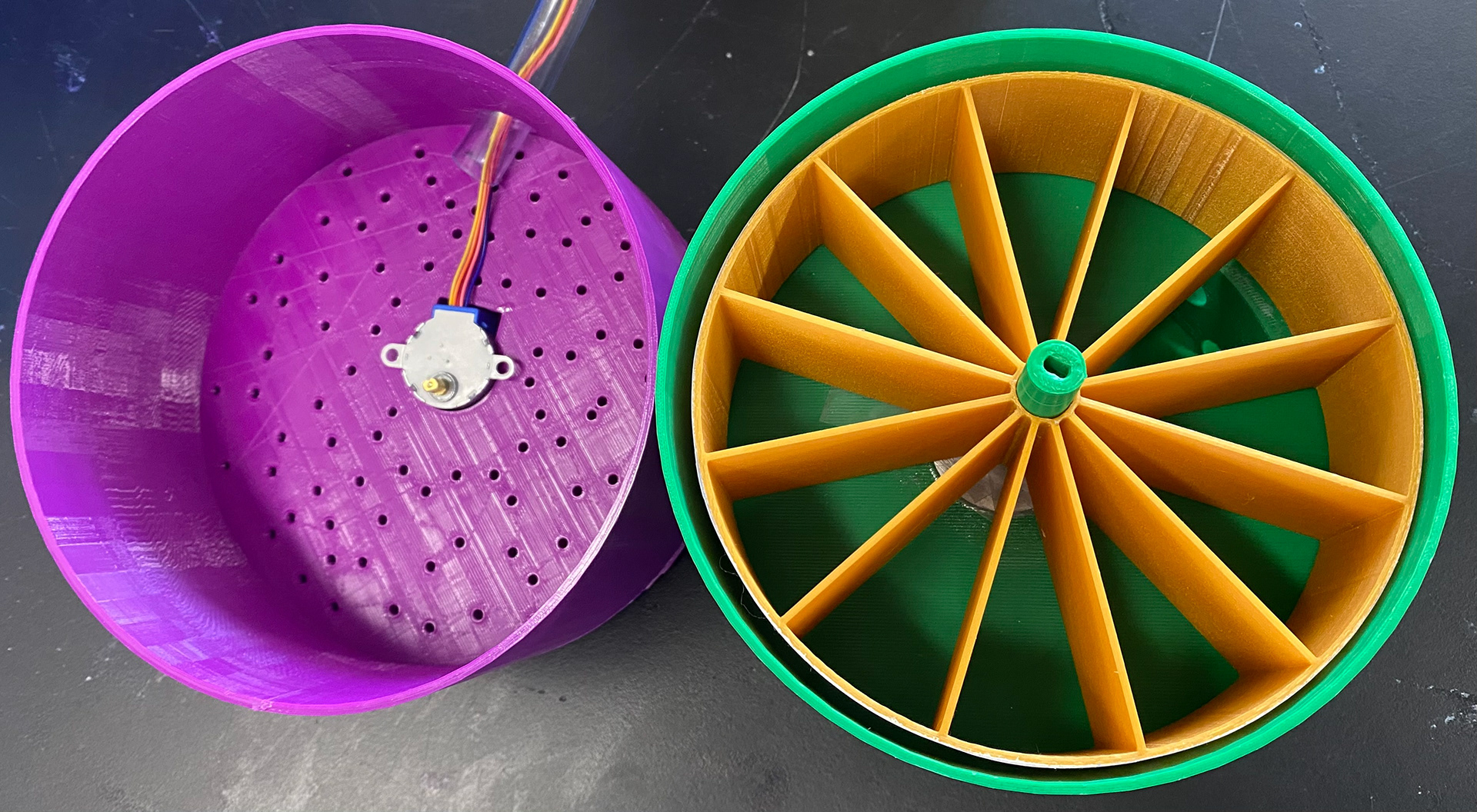 12 Compartment Feeder Design