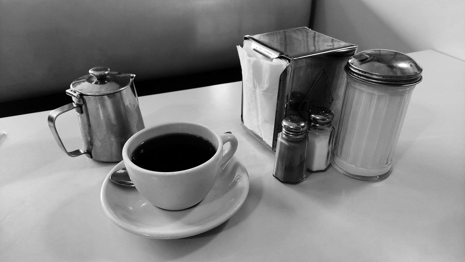 Morning coffee.