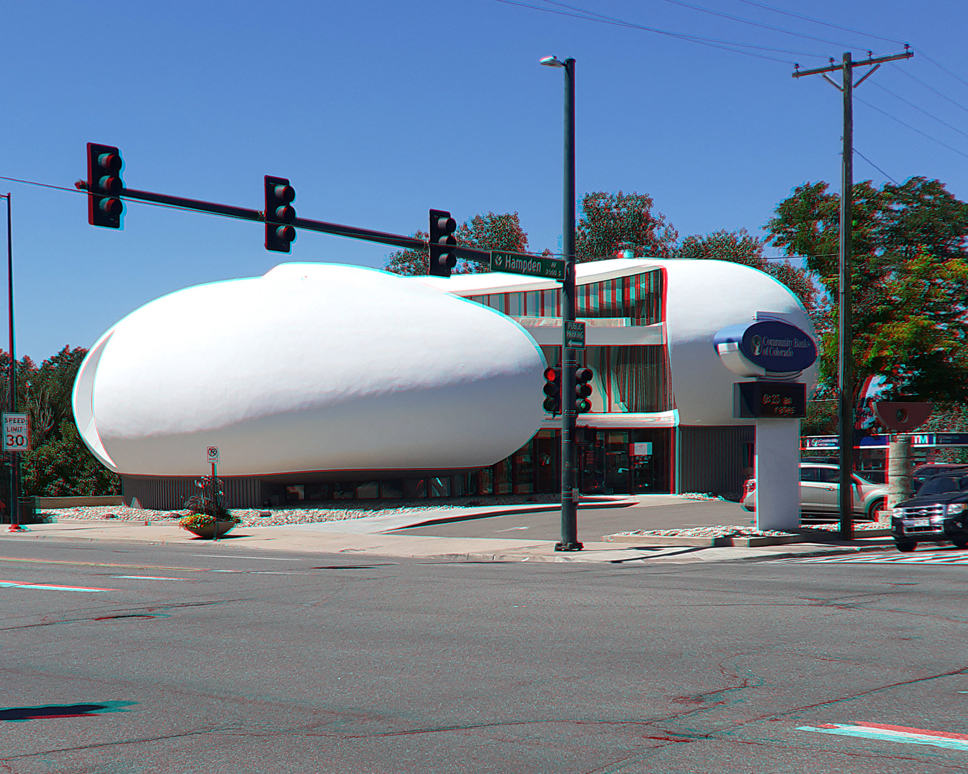Charles Deaton bank building, Englewood, Colorado.