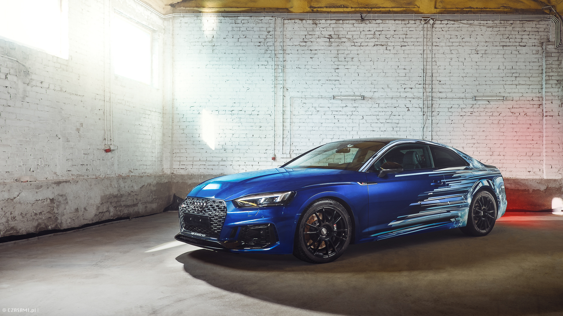 AUdi RS5 front. Fotografia motoryzacyjna CZASAMI.pl