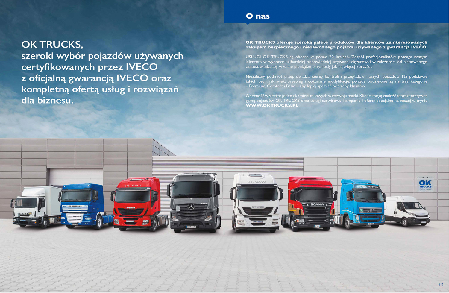 BROSZURA WERSJA POLSKA, OK TRUCKS, IVECO, FOTOGRAFIA MOTORYZACYJNA CZASAMI.PL
