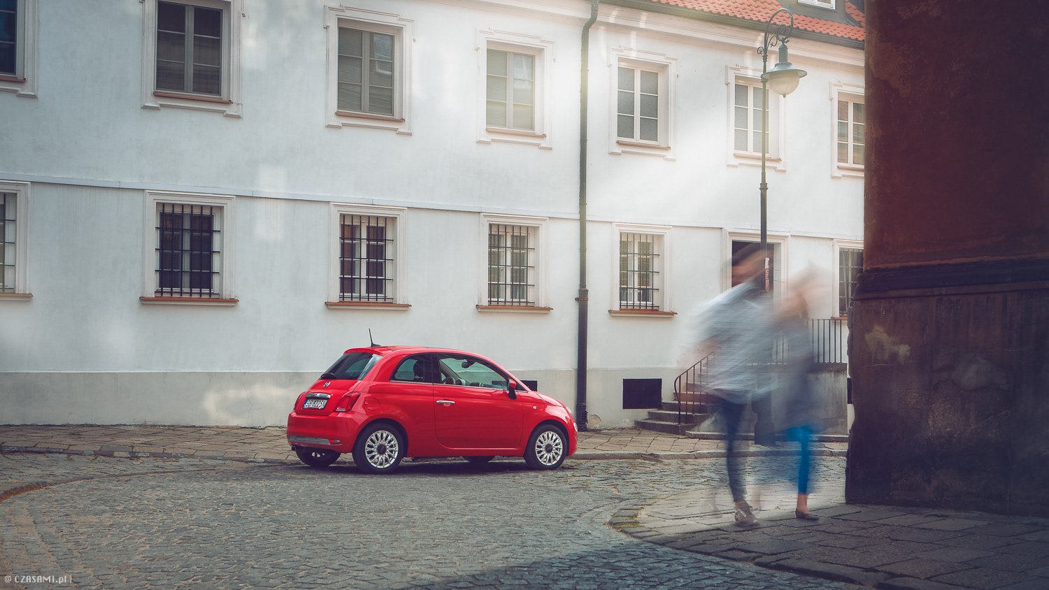 Fiat 500. Warszawa, Polska. Fotografia motoryzacyjna CZASAMI.PL