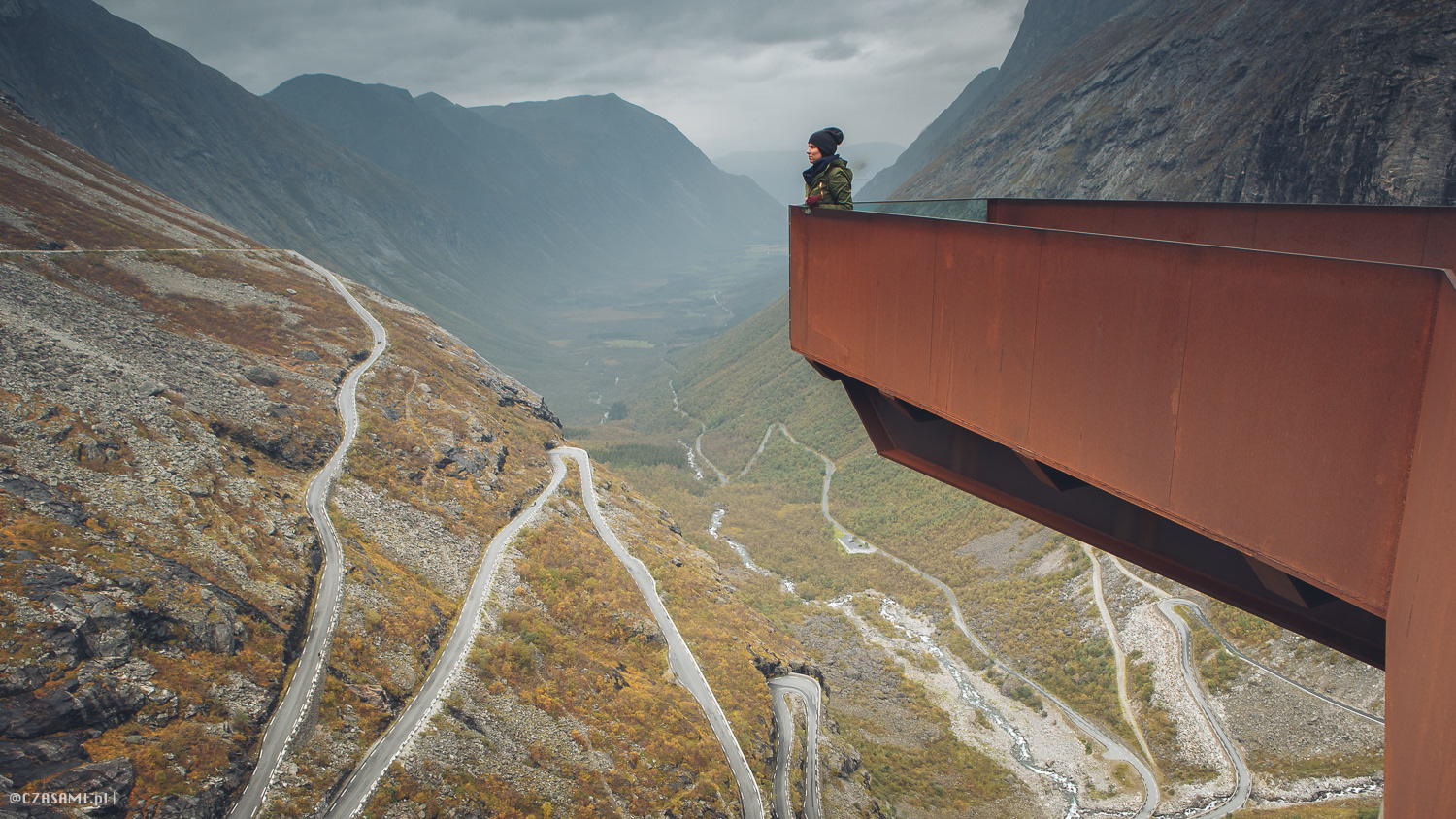 Trollstigen. Norwegia. Fotografia CZASAMI.pl