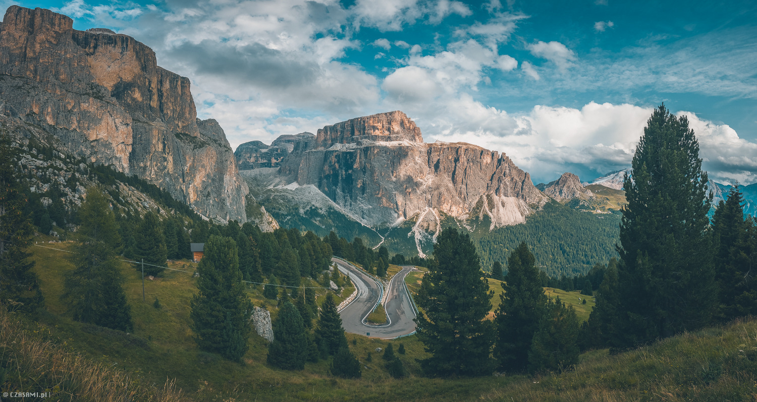 passo sella, Dolomity, Włochy. fotografia czasami.pl