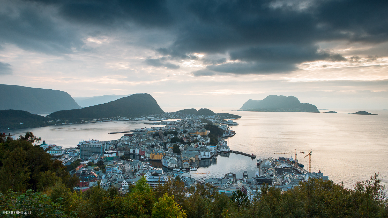 Alesund, aksla., Norwegia. Fotografia CZASAMI.pl