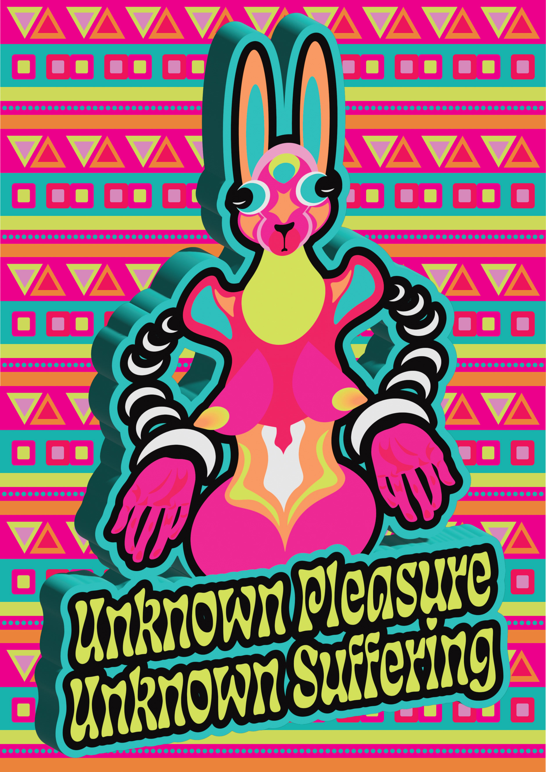 Unknown Pleasure/ Unknown Suffering 2023, Illustrator