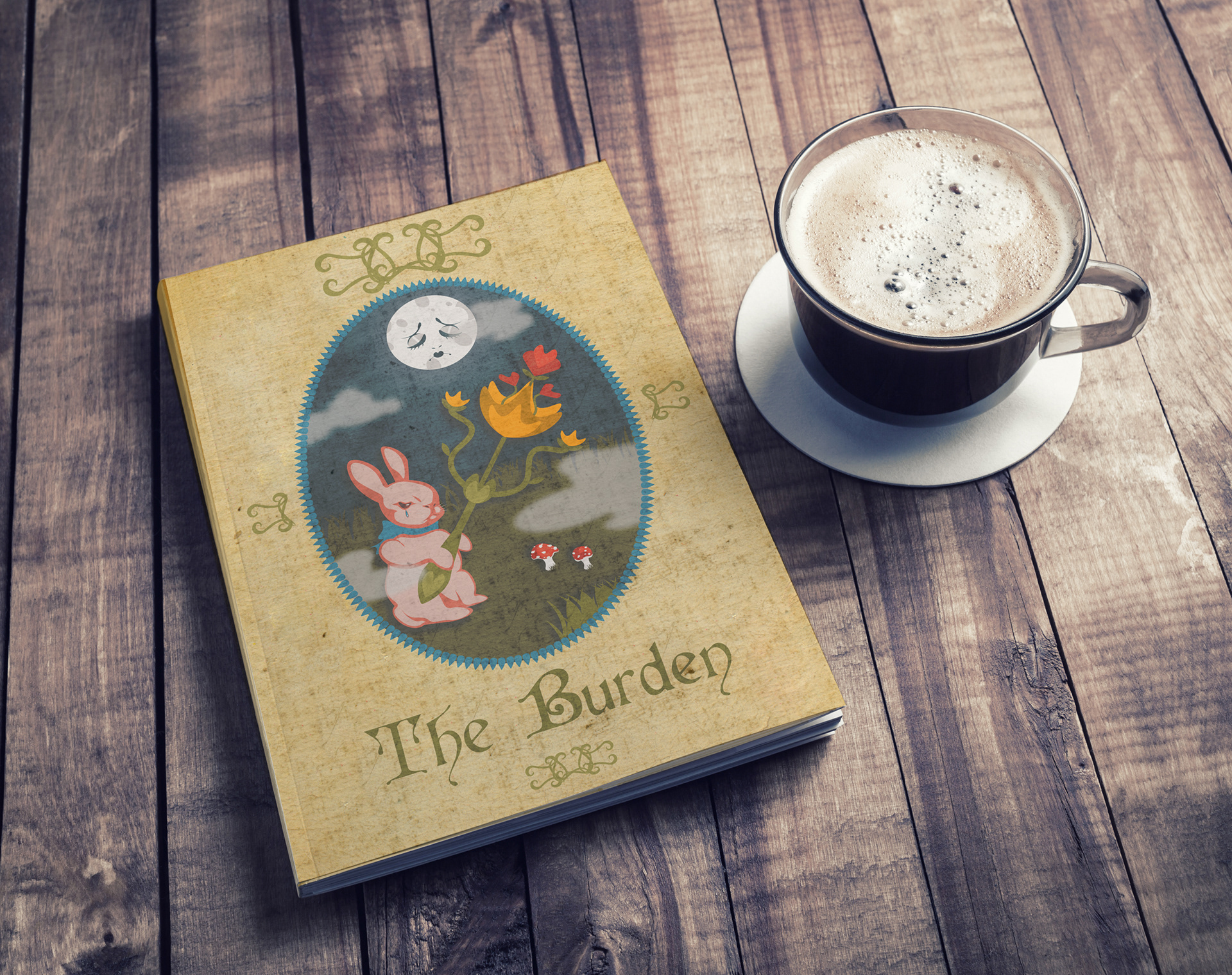 The Burden (Book Cover Mockup)