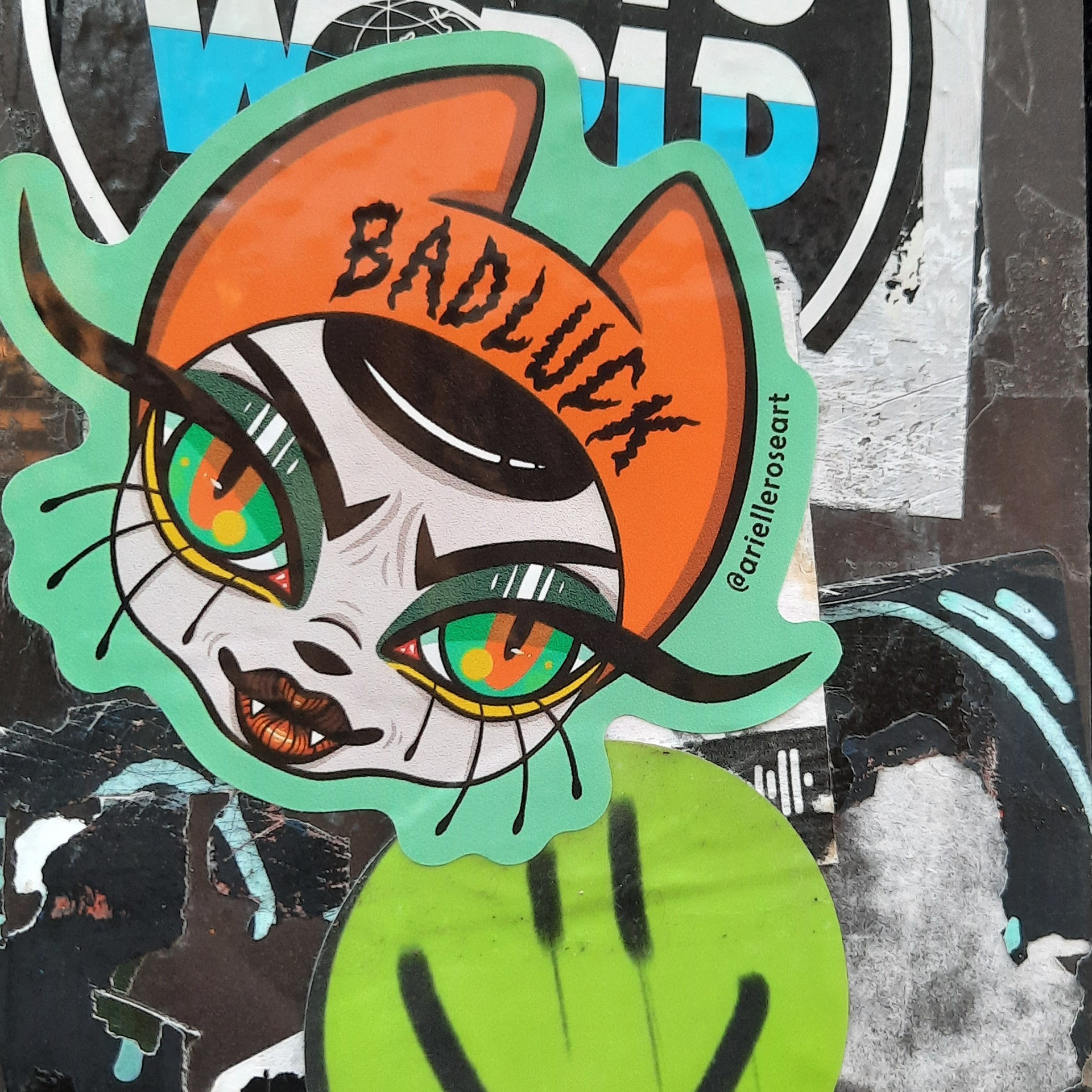 Bad Luck 2023, Sticker, ( 12 cm x 10 cm)