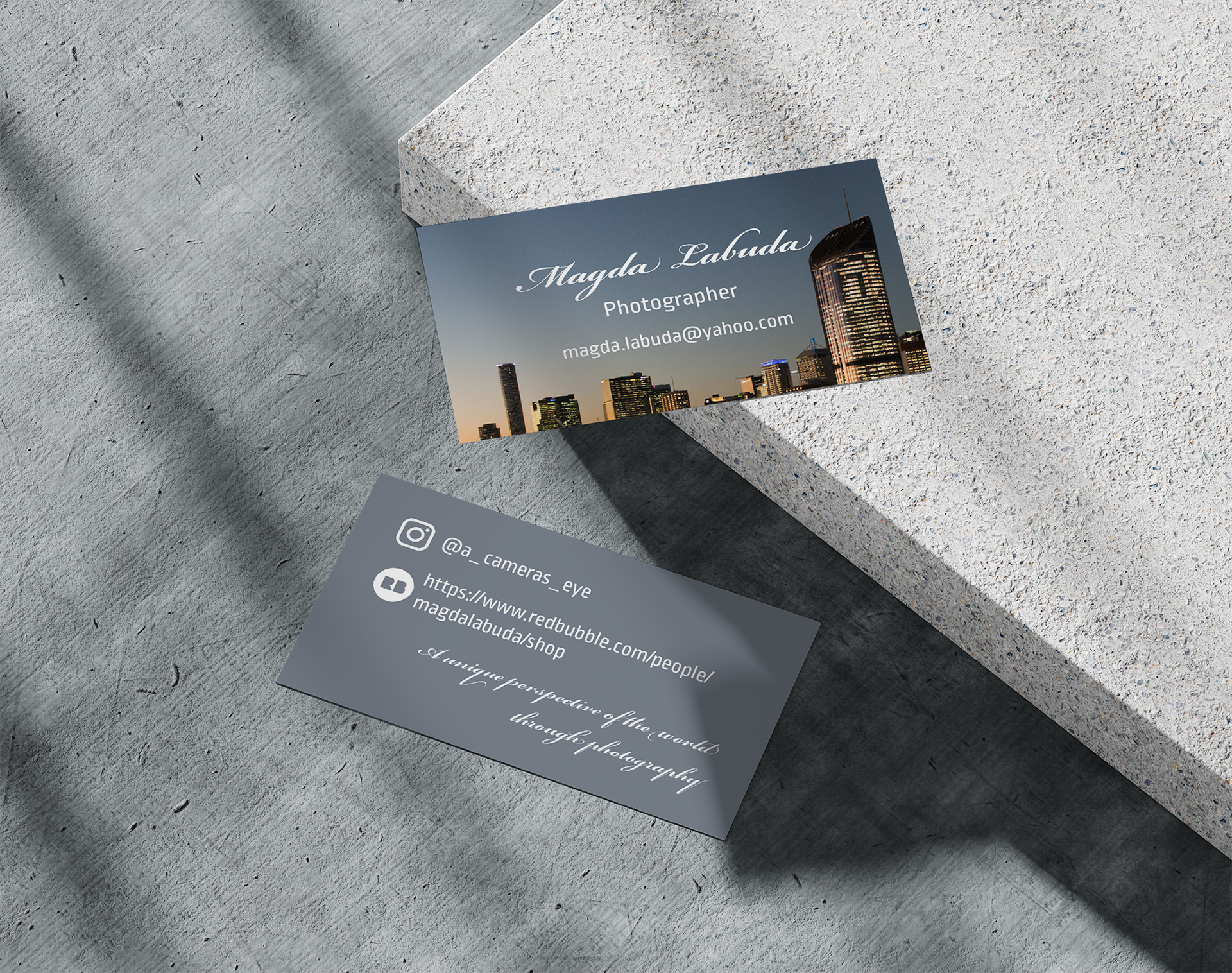 Magda Labuda Business Card Design 2023