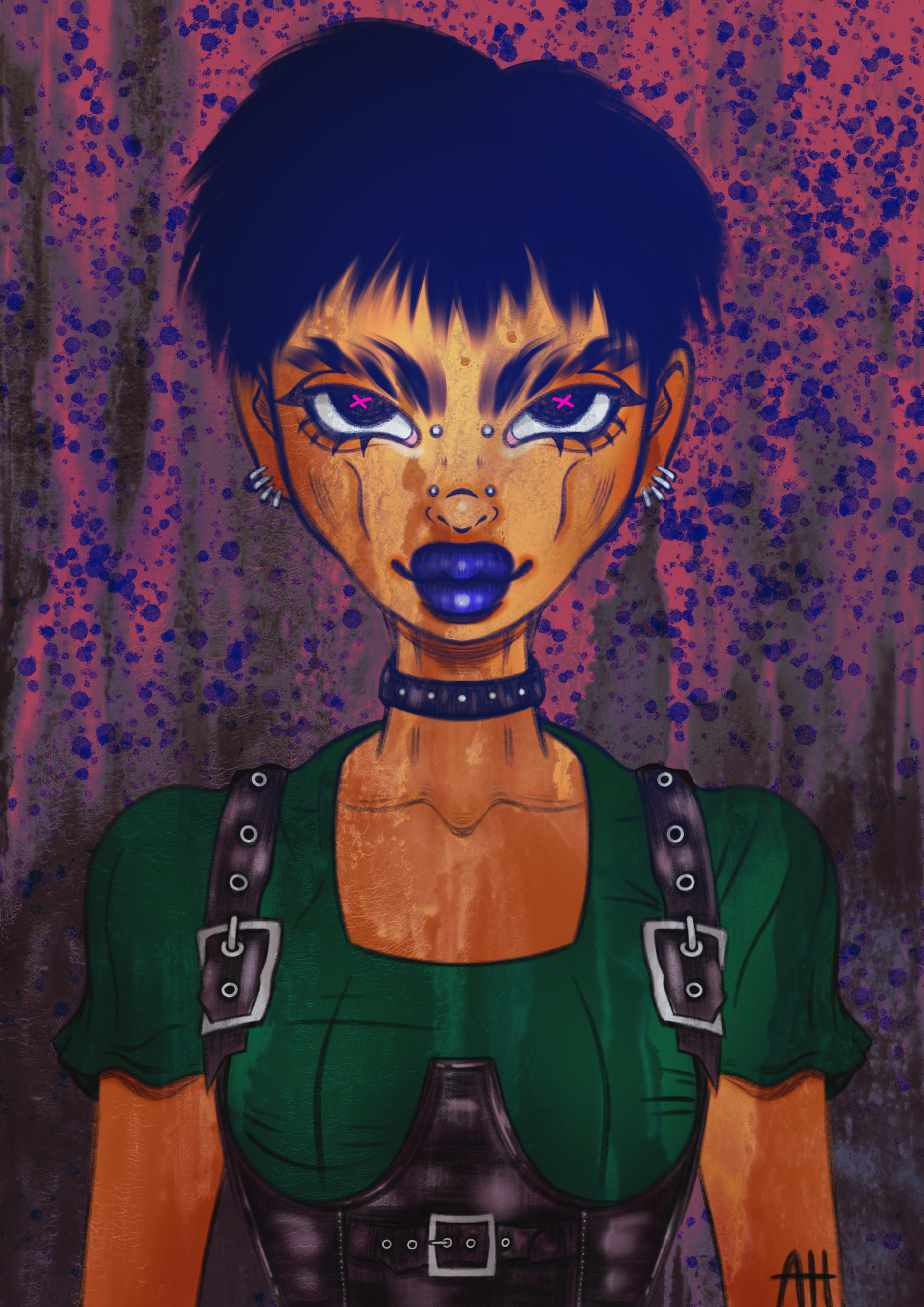 The Look You Gave 2023, Procreate (29.7 cm x 42 cm)