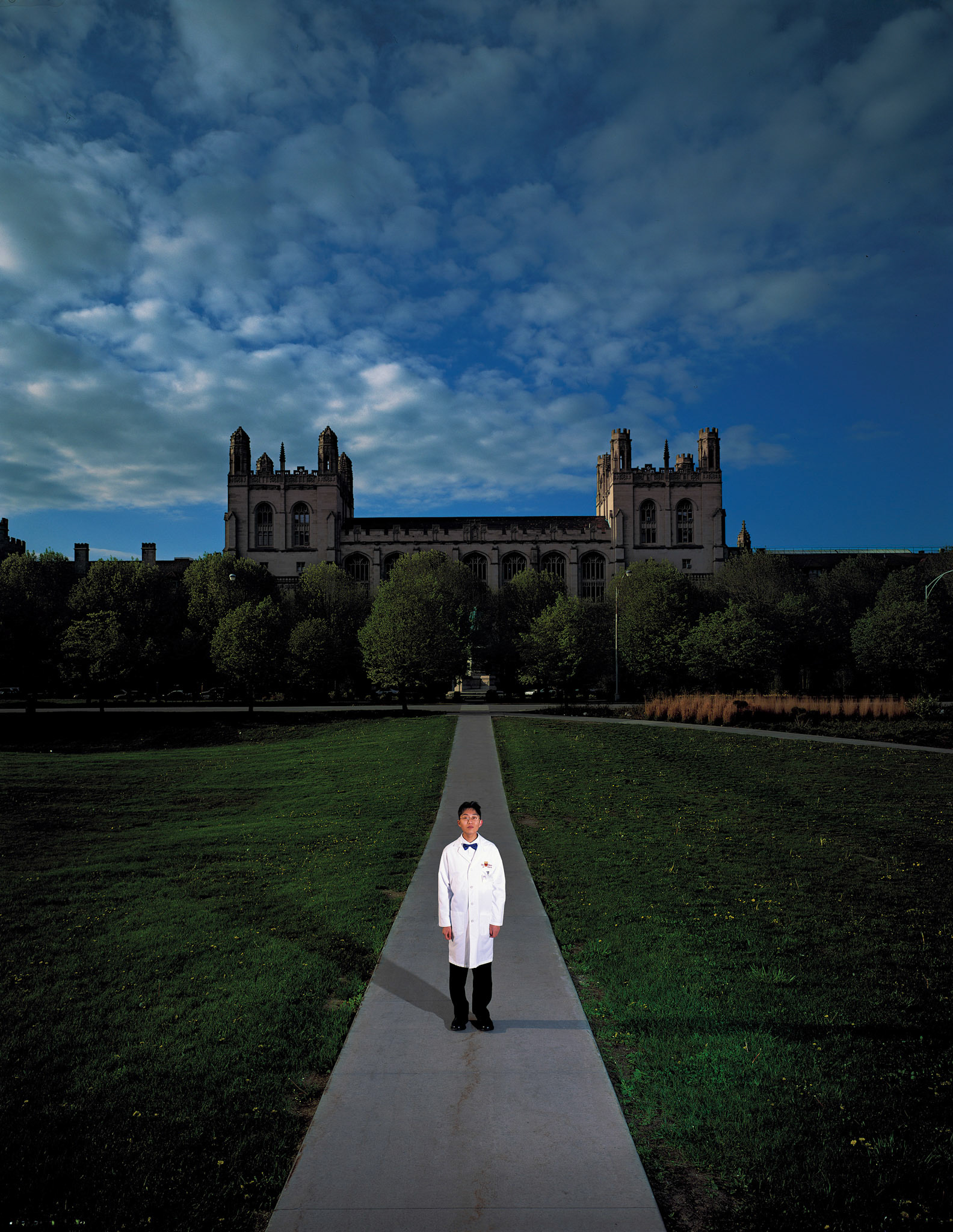 Sho Yano, 14, the youngest student ever admitted to medical schoo,l at the University of Chicago. (ChicagoTribune)