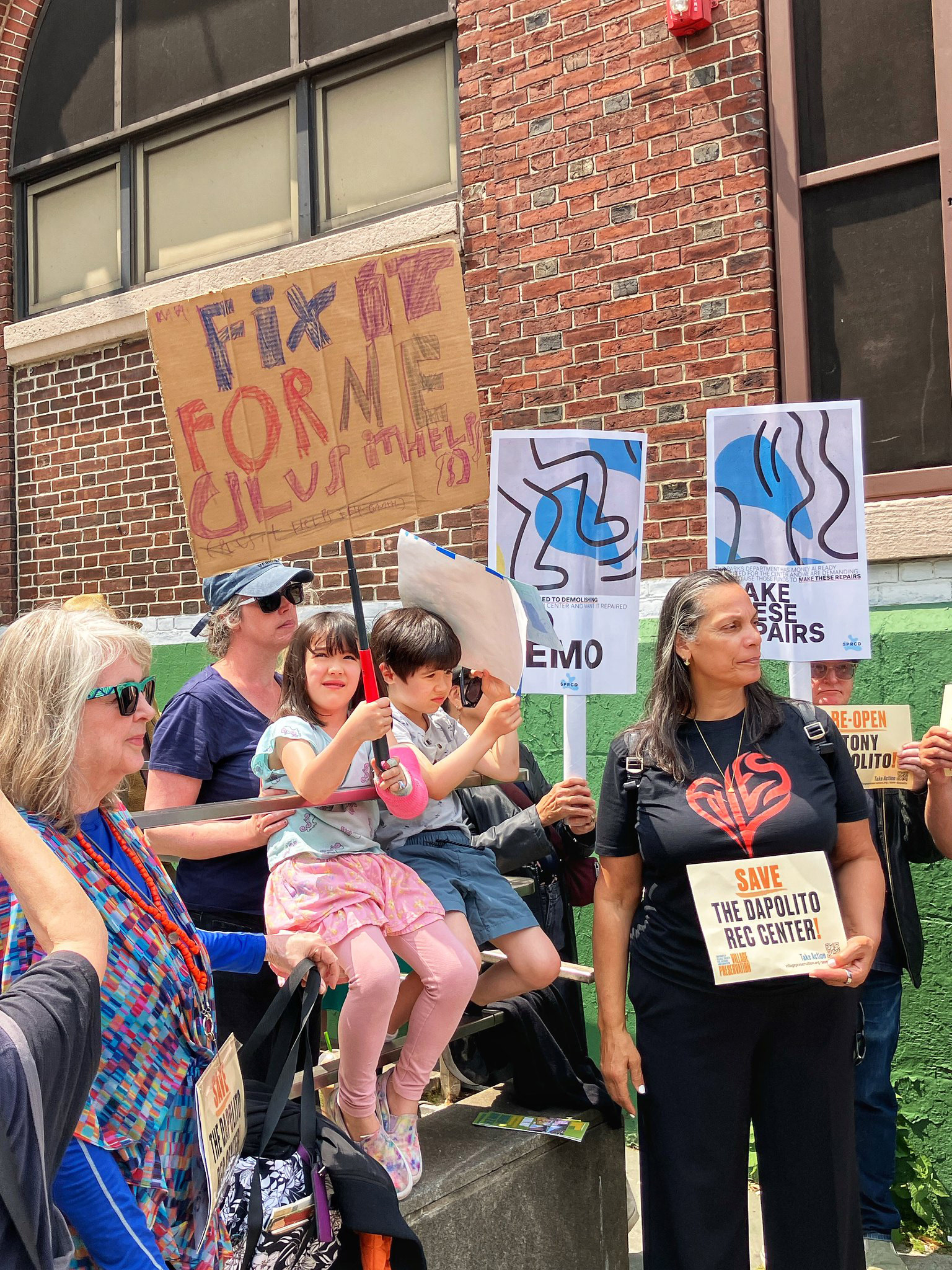 Village Preservation: Dapolito Center Rally