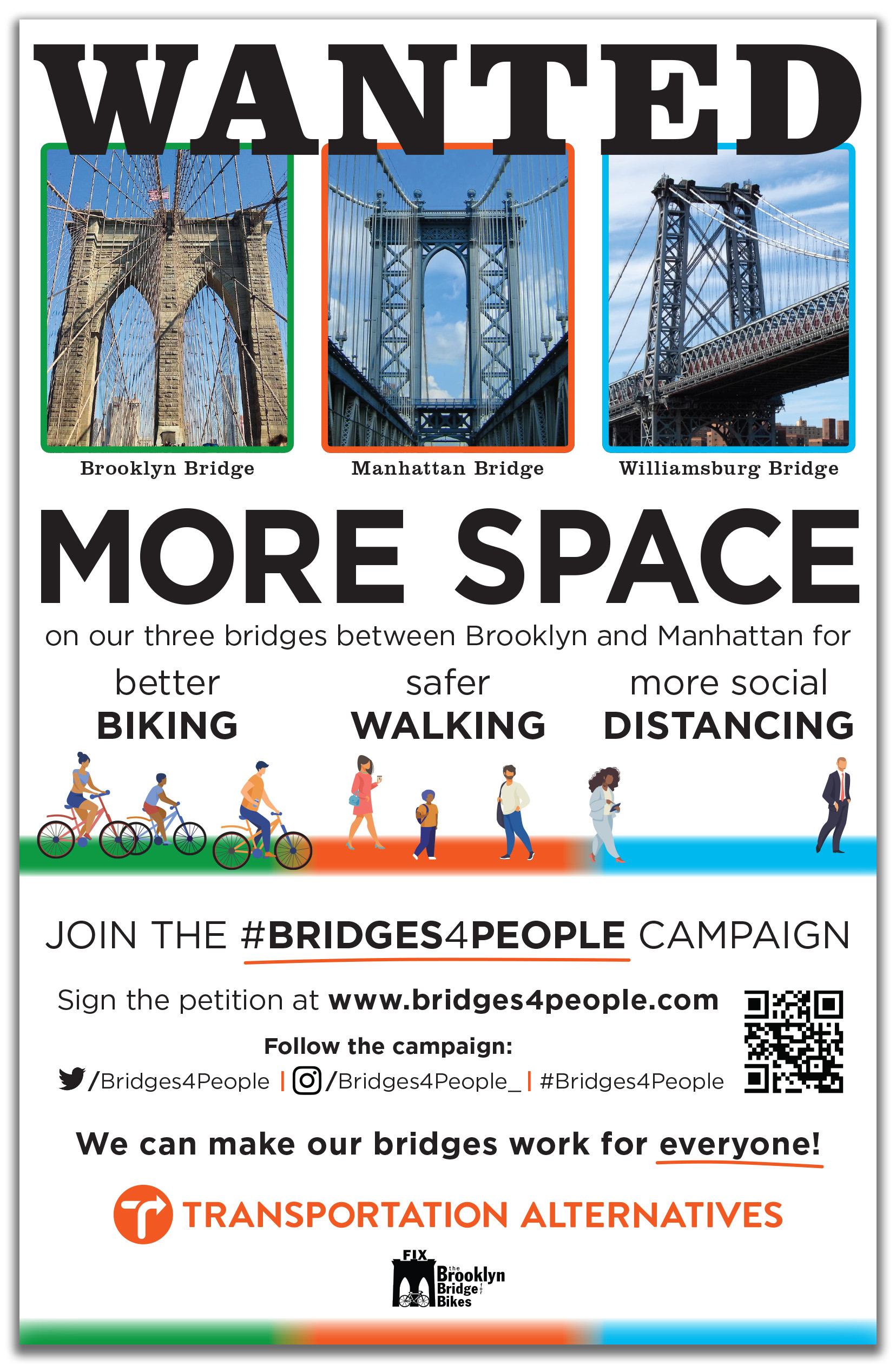 Poster: Wanted More Space on Bridges