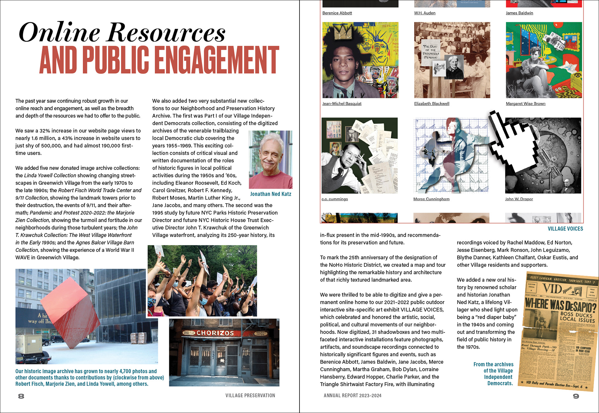 2024 Annual Report, pages 8-9