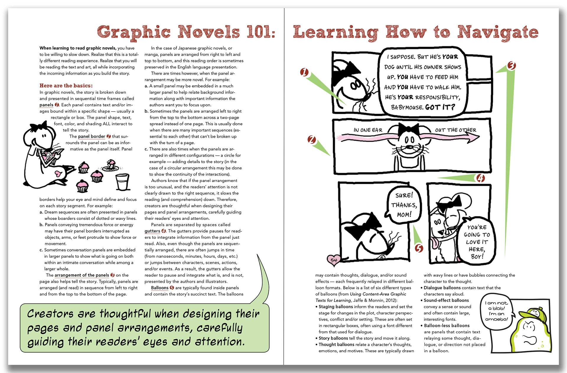 Raising a Reader, pages 8-9
