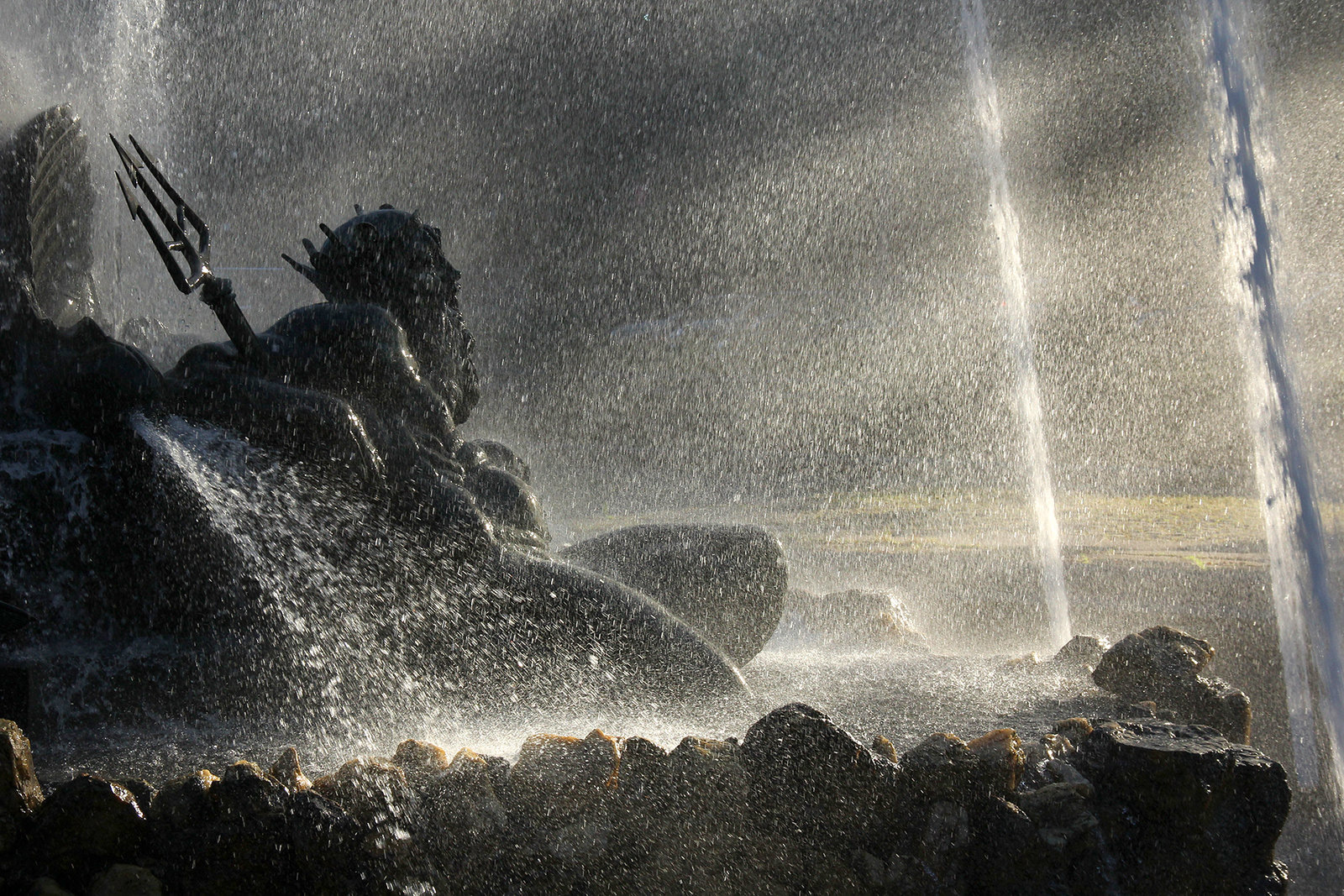 Neptune in Repose: Bailey Fountain