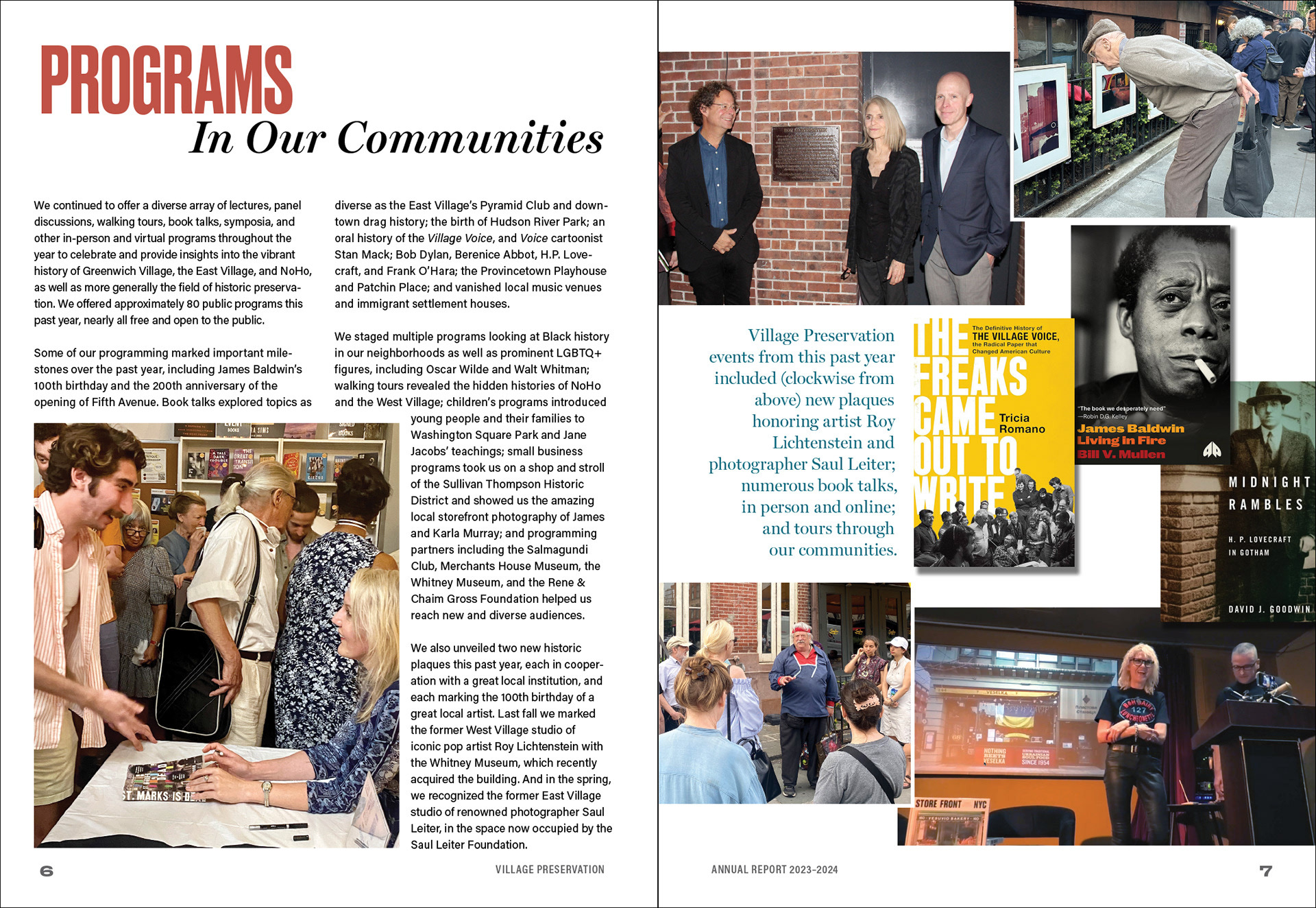 2024 Annual Report, pages 6-7