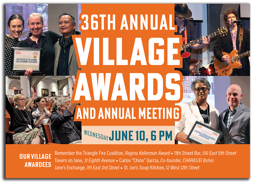 Village Preservation: 2026 Village Awards Postcard