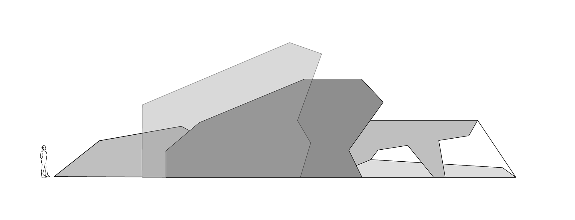 Architectural Silhouette Sketch