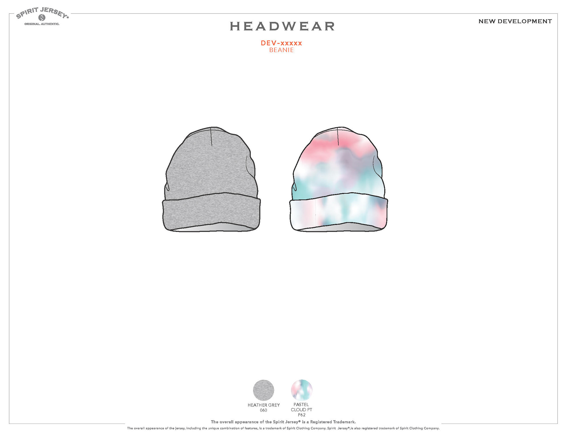 Headwear Blanks for Resort Catalog