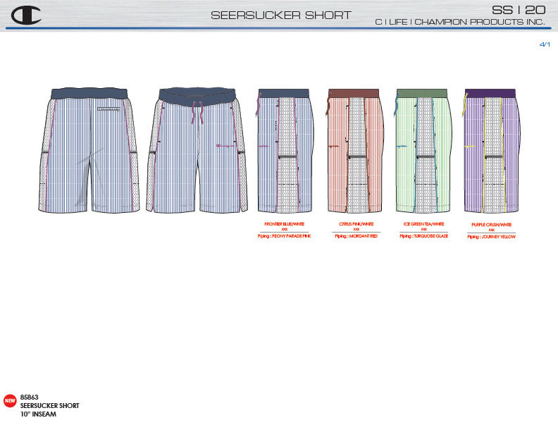 SPRING/SUMMER 2020, SEERSUCKER + MESH