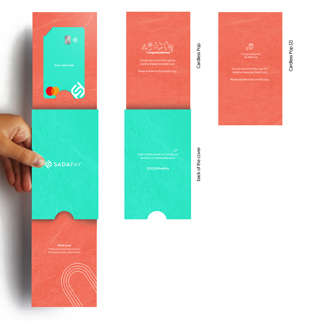 A sweet mix of illustrations and type-based packaging.