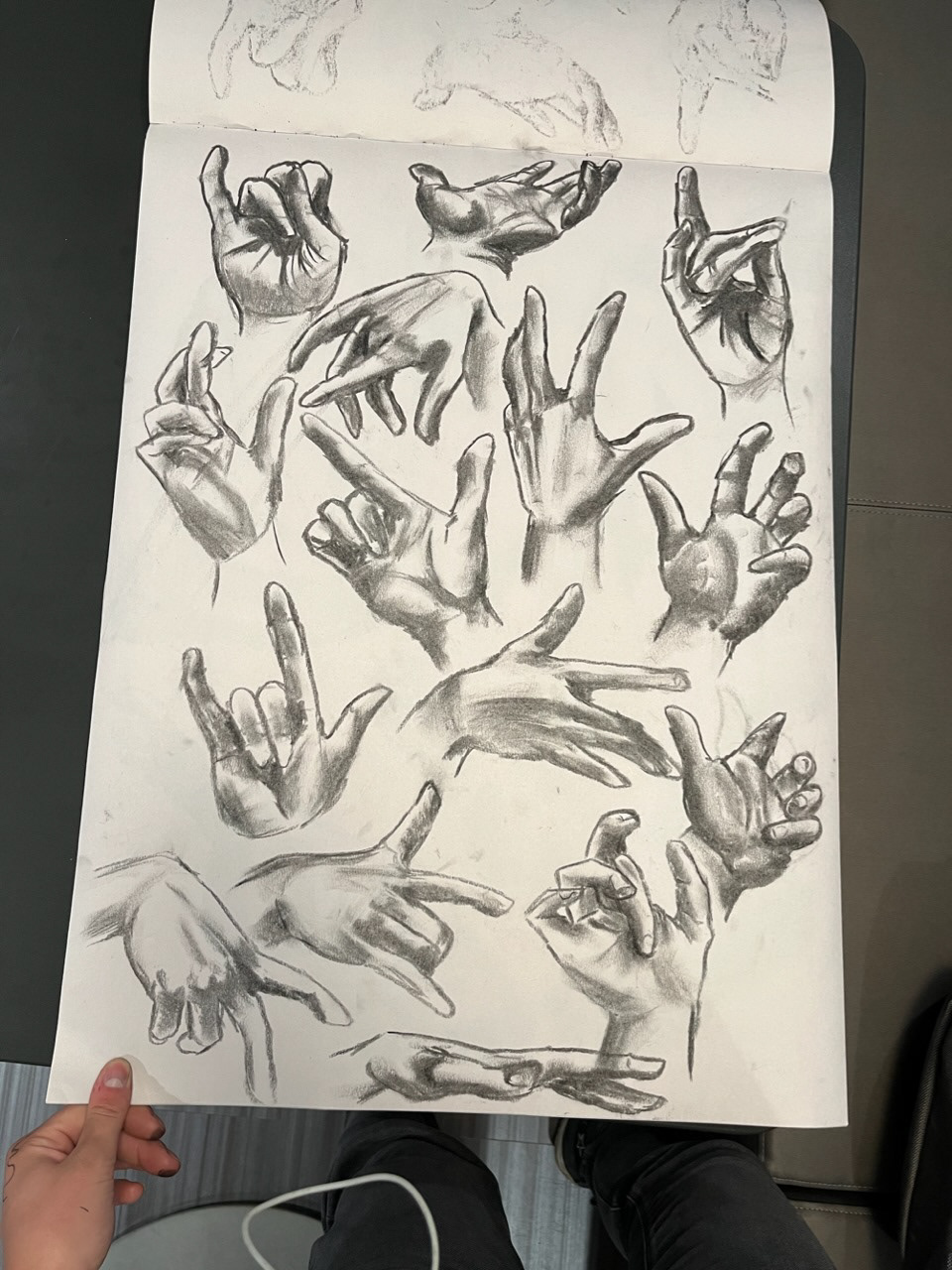 Hand anatomy/gesture studies