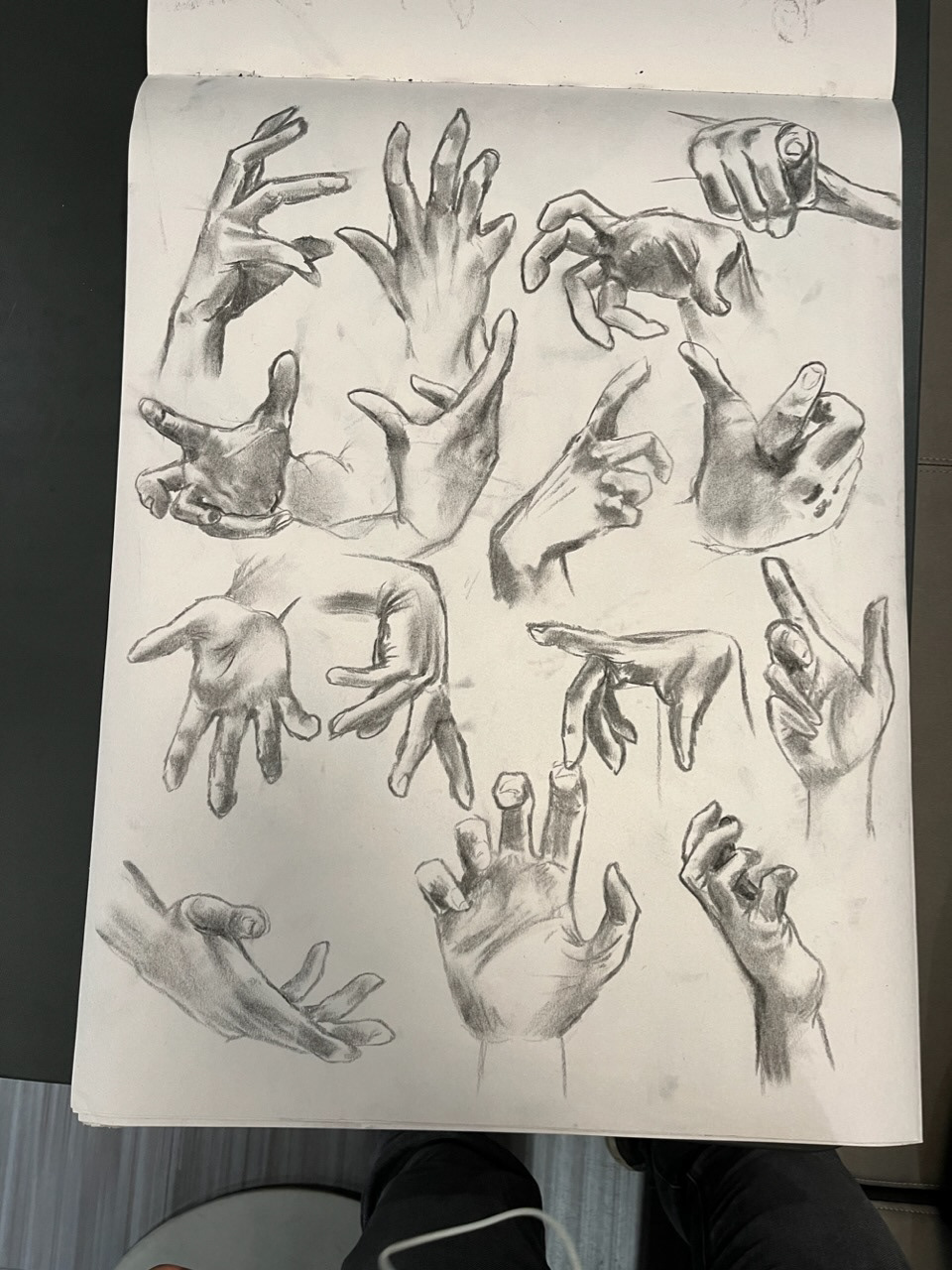 Hand anatomy/gesture studies