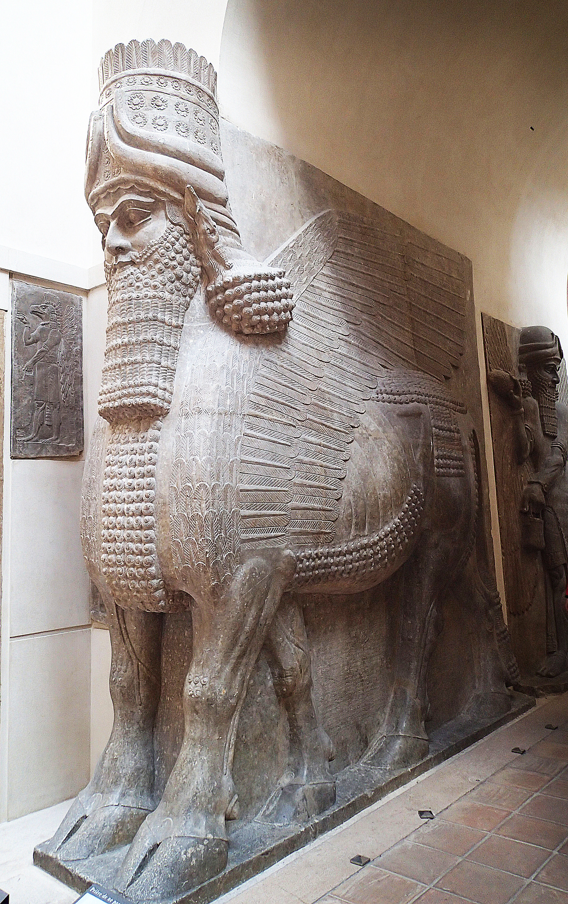Lamassus at the Louvre | Assyrian Gate Guard