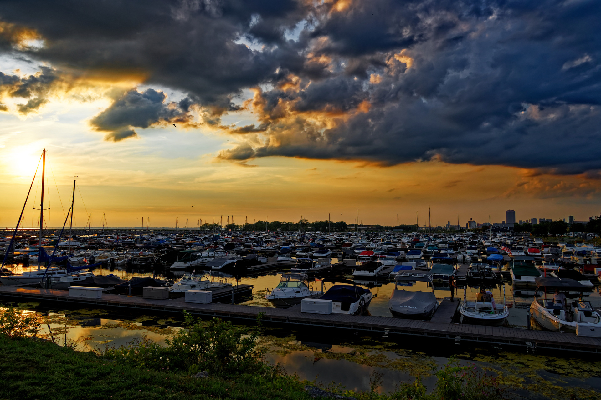 "Harbor Sunset" - 2021