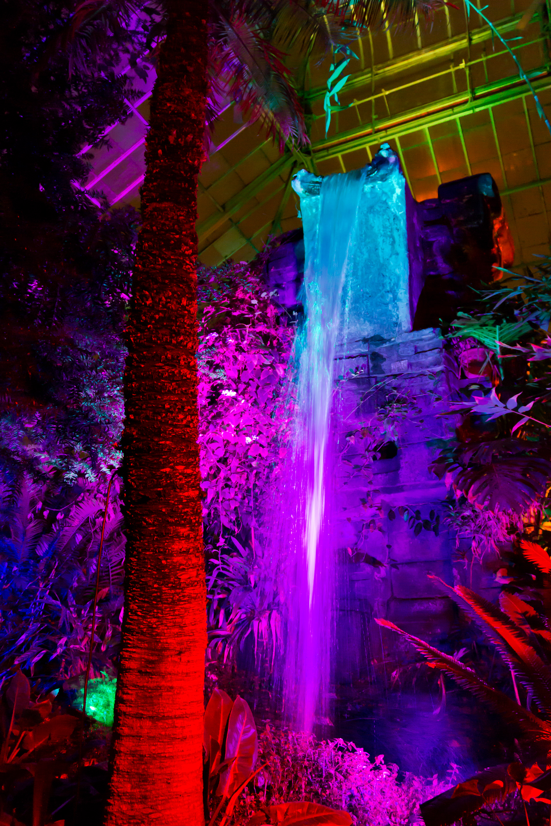 "Night Lights 2: Neon Waterfall" - 2012