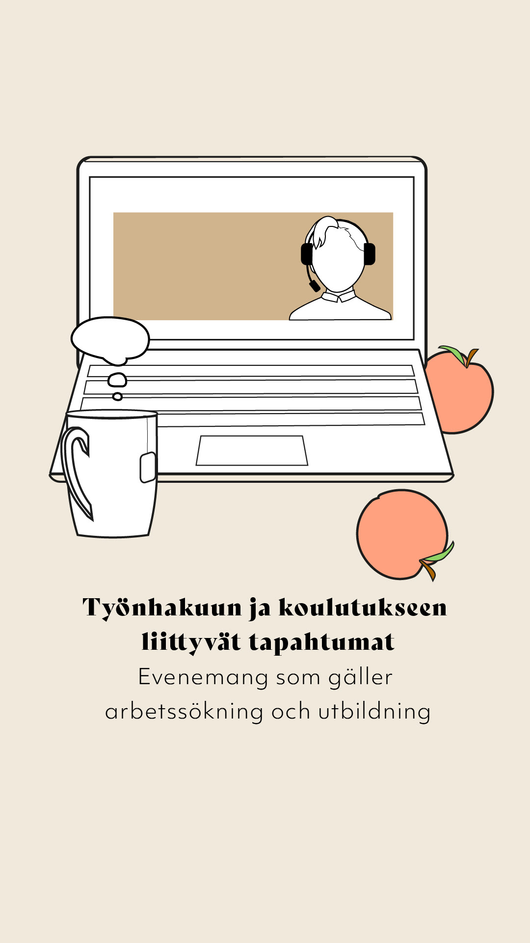 Instagram story layout. Adobe Illustrator 2023.