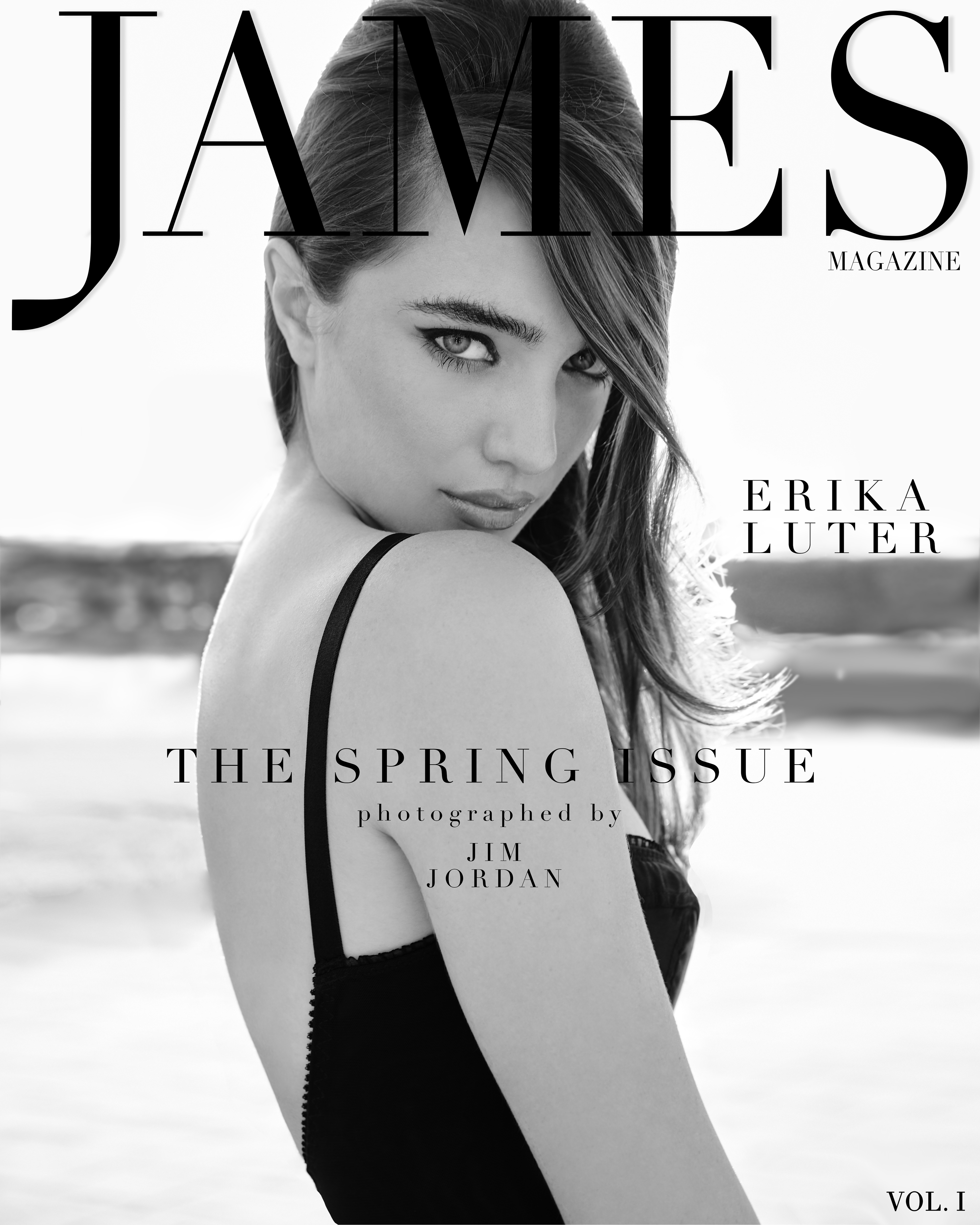 Model Erika Luter photographed by fashion photographer Jim Jordan for James Magazine