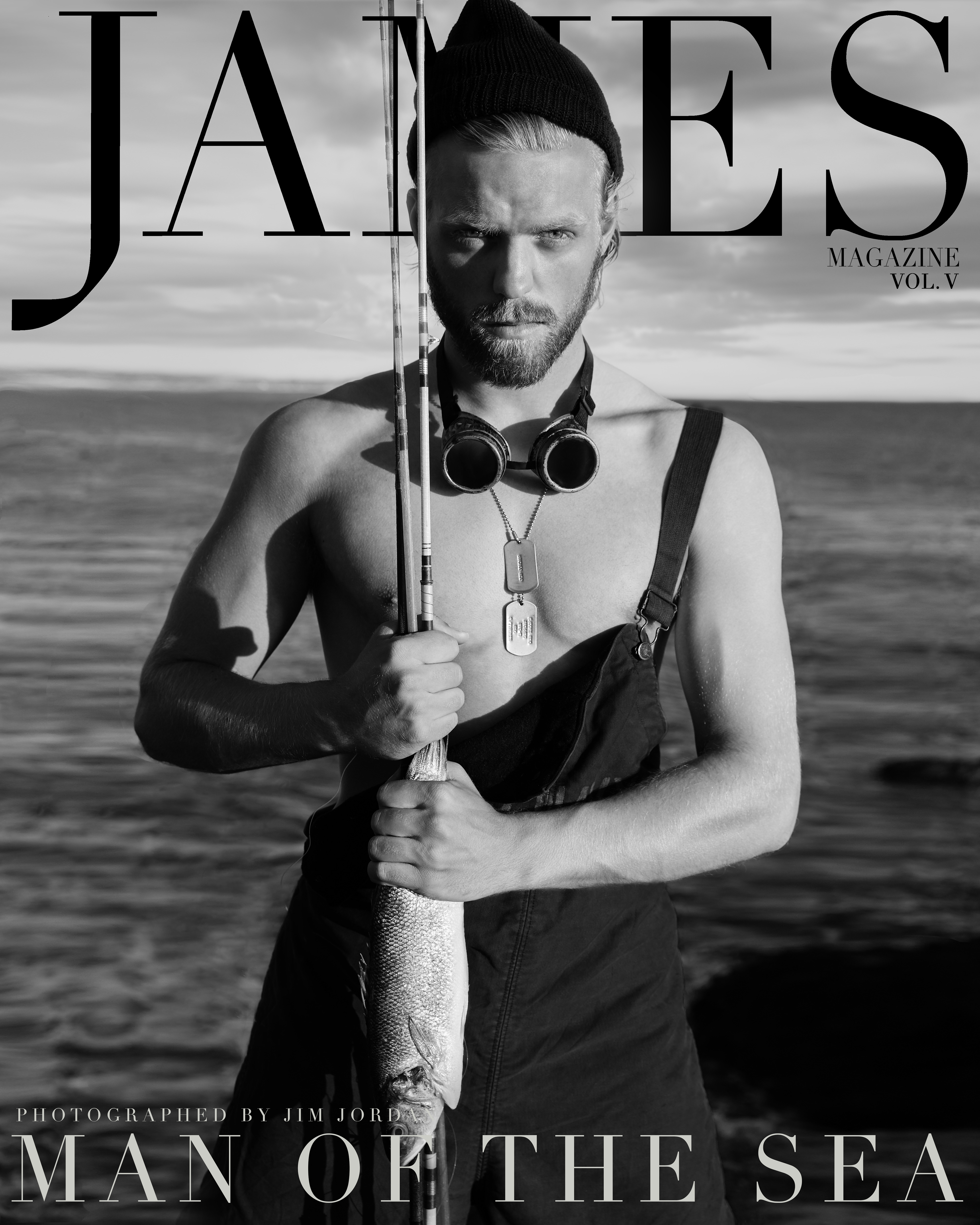 Model Dax Blinn photographed by fashion photographer Jim Jordan for James Magazine