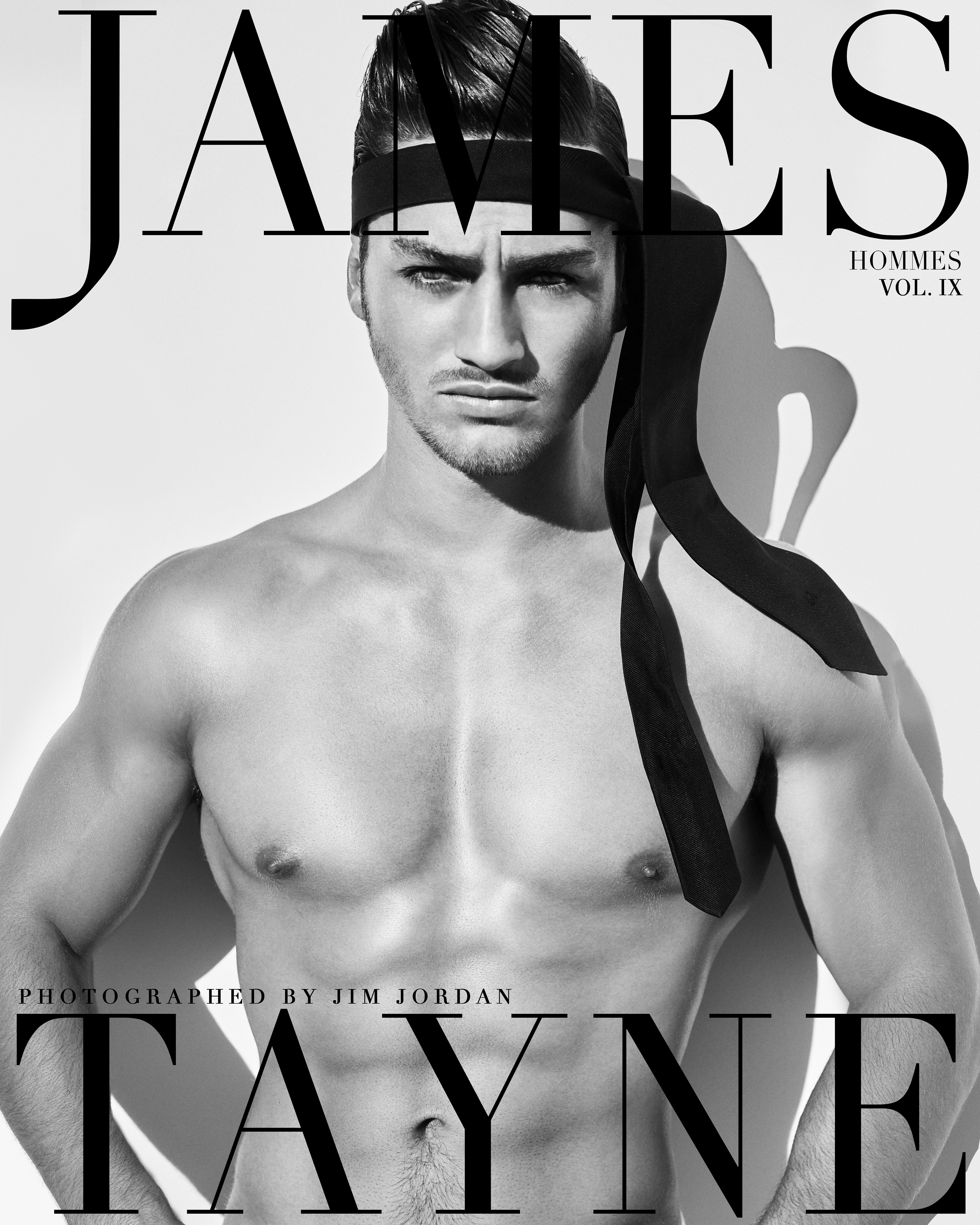 Model Tayne DeVilliers photographed by fashion photographer Jim Jordan for James Magazine