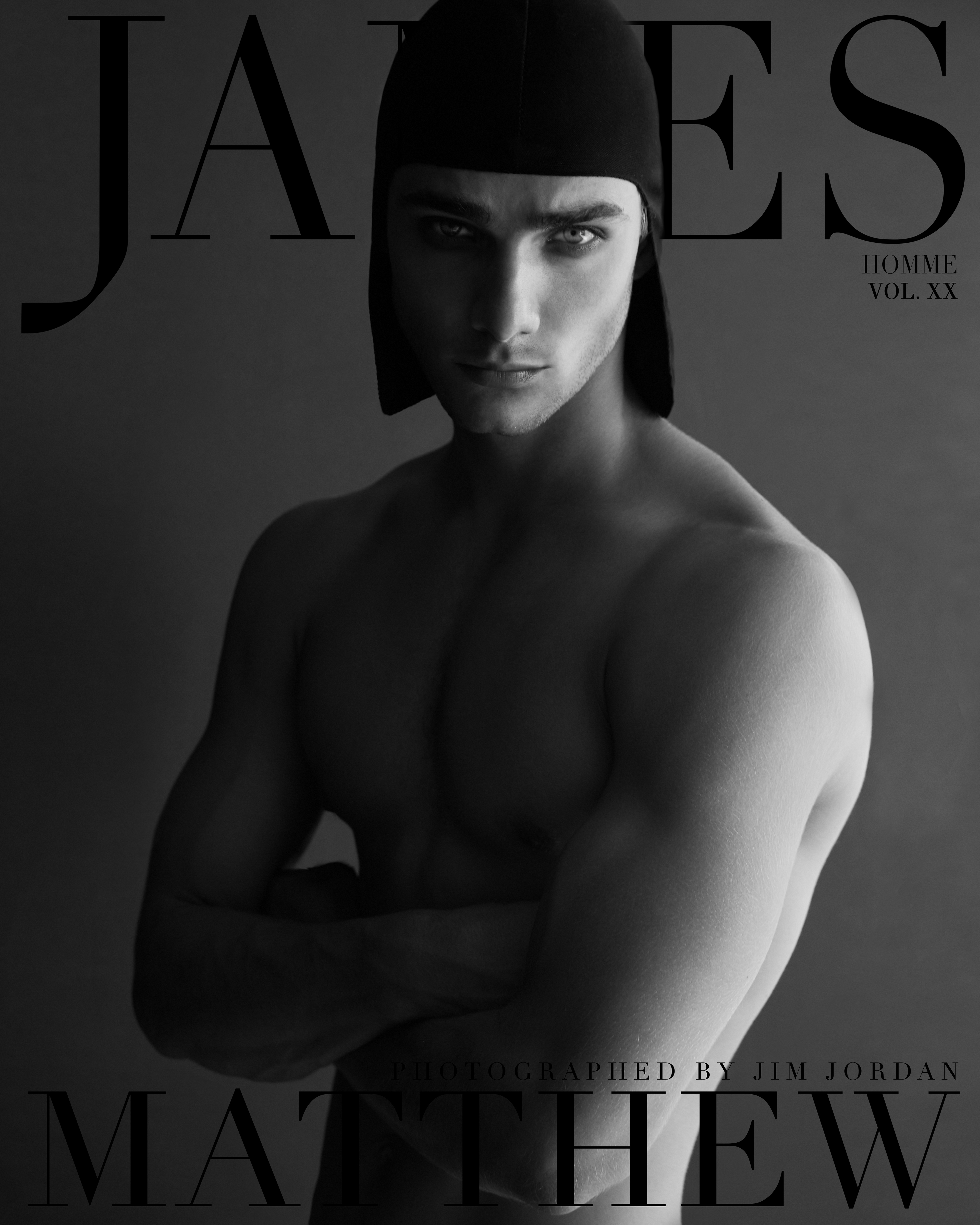 Model Matthew Pollock photographed by fashion photographer Jim Jordan for James Magazine