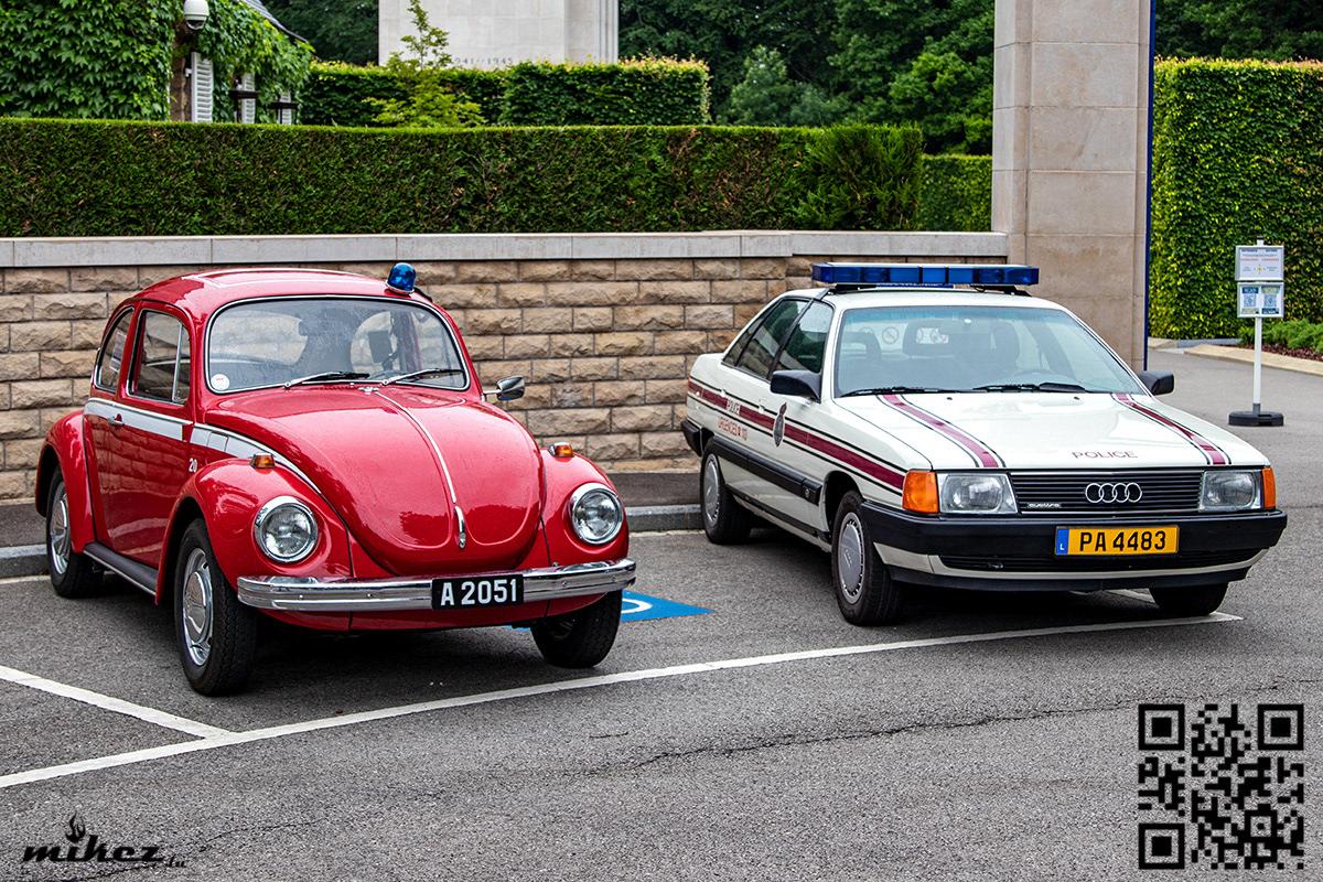 VW Käfer + Audi 100 Police